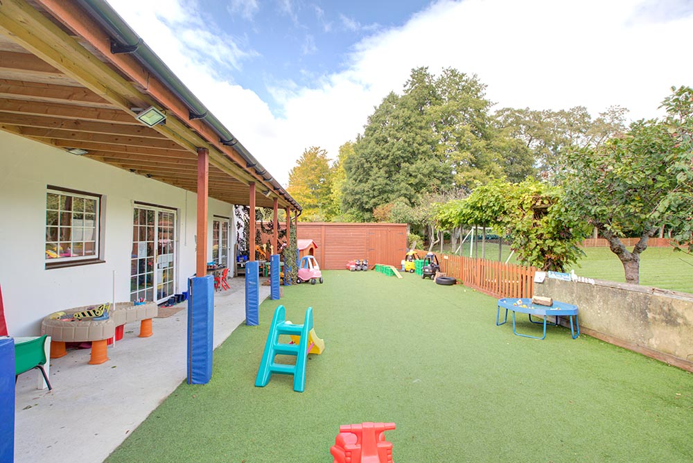 Tots Outside Play Area